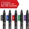 S-Gel, Gel Pens, Medium Point (0.7mm), Black Ink Gel Pen, 12 Count